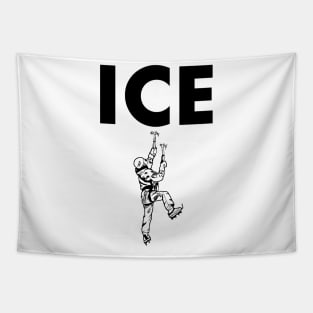 Ice Climbing Tapestry