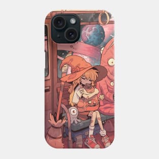 Witch train Phone Case