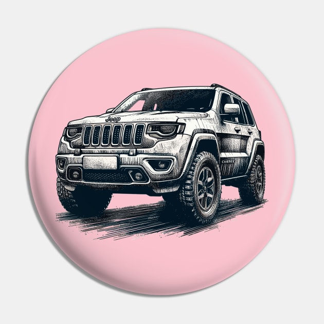 Jeep Cherokee Pin by Vehicles-Art