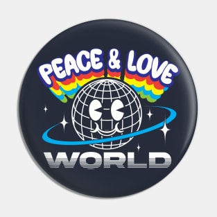 Peace & Love Pin