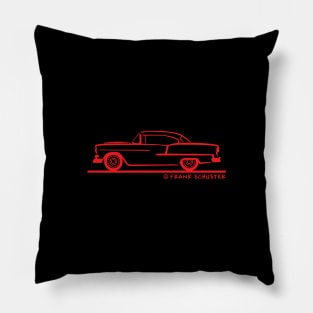 1955 Chevy Hardtop Coupe Pillow