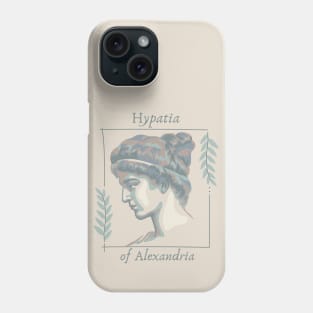 Hypatia of Alexandria Phone Case