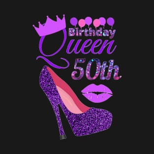 50th Birthday Queen T-Shirt