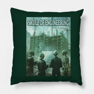 Skull of Engineering Pillow