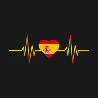 Spain Heartbeat T-Shirt