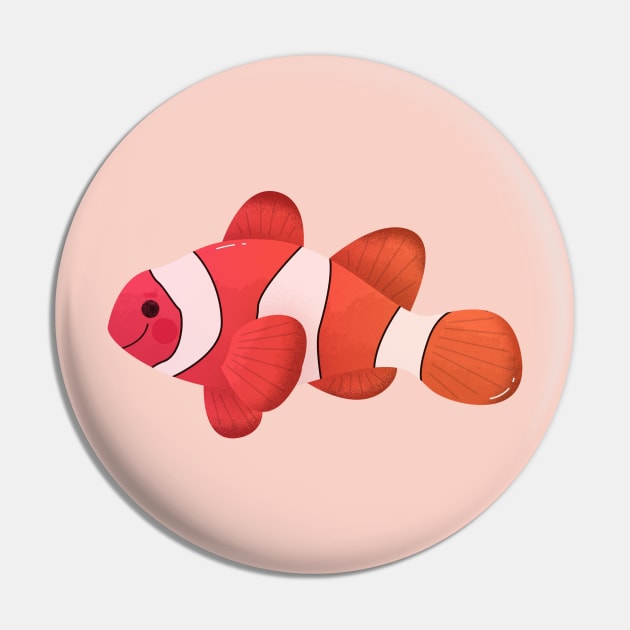 Clownfish Pin by theladyernestember