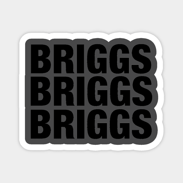 Jack BRIGGS Magnet by KTEstore