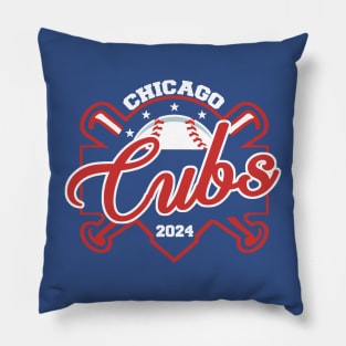 Cubs Baseball Pillow