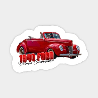 1940 Ford Deluxe Convertible Magnet