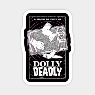 Dolly Deadly on VHS Magnet