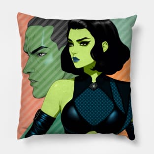 Orion Space Pirates Comic Book Cover Pillow