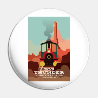 Big Thunder Mountain Railroad Pin