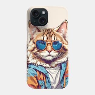 Hipster Cat Phone Case