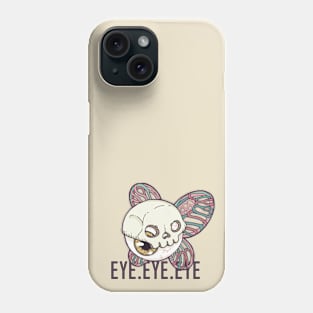 Eye Skull Butterfly Phone Case