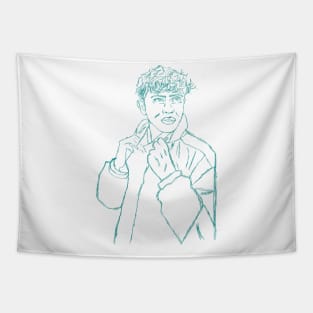 Amar Scribble Art Tapestry