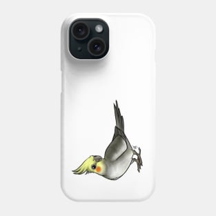 Bird - Cockatiel - Gray Phone Case