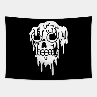 skull ice cream Tapestry