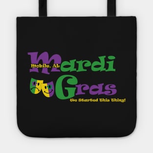 Mobile Mardi Gras Tote