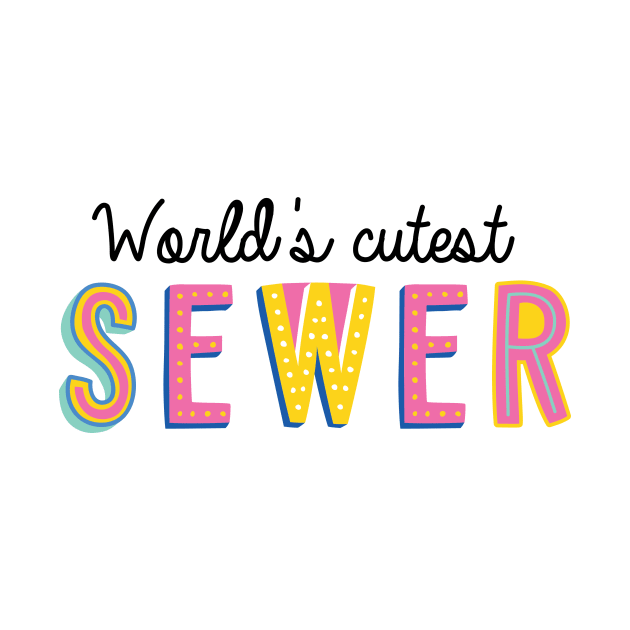 Sewer Gifts | World's cutest Sewer by BetterManufaktur