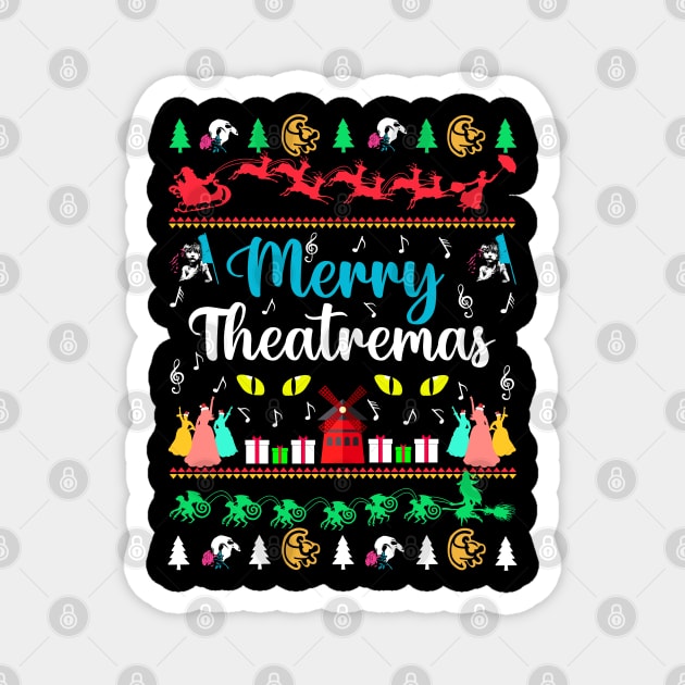 Merry Theatremas. Merry Broadwaymas. Magnet by KsuAnn