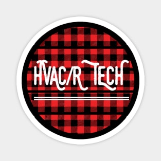 HVAC/R Tech Holiday Navidad Flannel Magnet