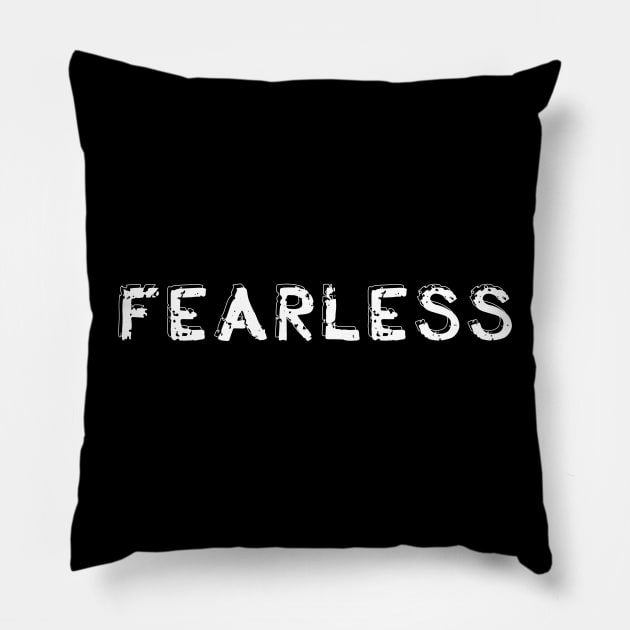 Fearless Pillow by Ranumee