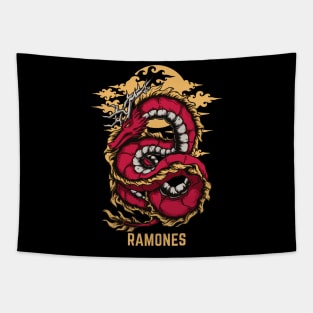 Flying Dragon Ramones Tapestry