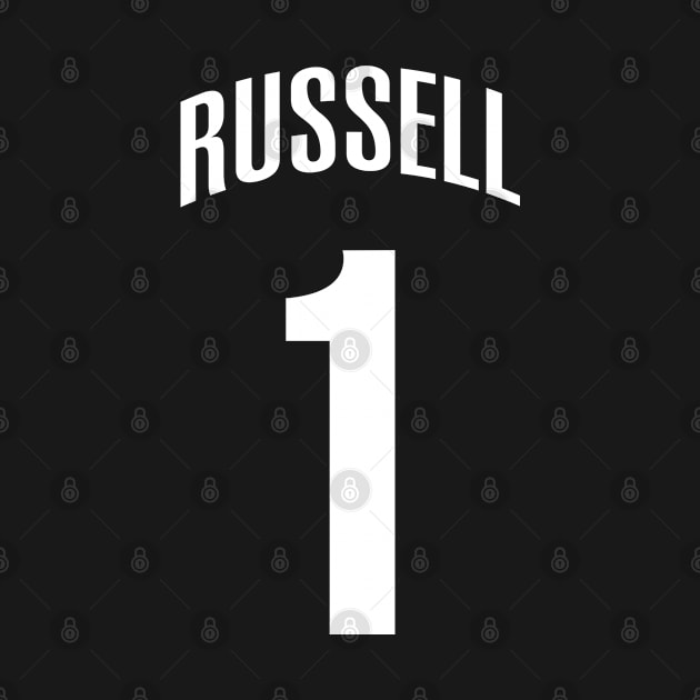 DeAngelo Russell Jersey Poster by Cabello's