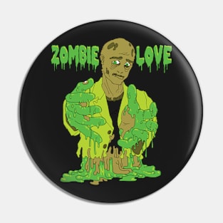 Zombie Love Pin