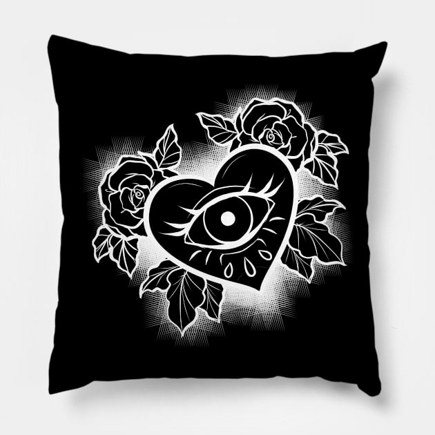 i heart you Pillow by alilynn15