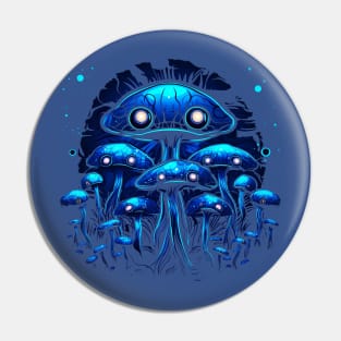 Meanies Azul Pin