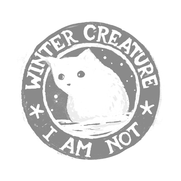 Winter Creature I Am Not by FoxShiver