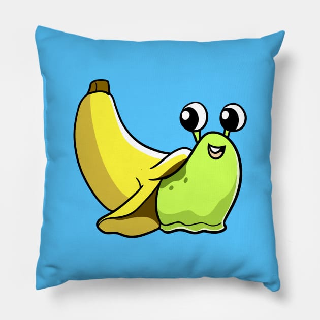 Banana Slug Pillow by WildSloths