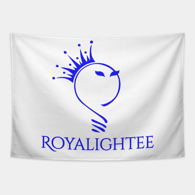 Royal Light Tee - Wordgame for advanced Nerds Tapestry by Qwerdenker Music Merch