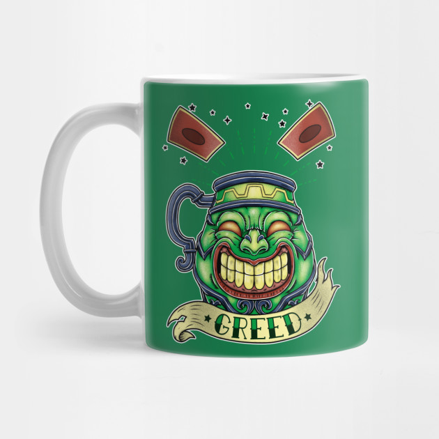 GREED POT  Tattoo  Sticker  TeePublic