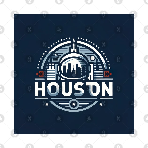 Houston City Logo by unrealartwork