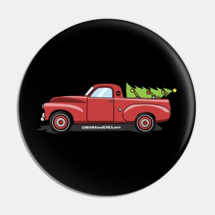 Classic FJ Holden Christmas Tree Ute Pin