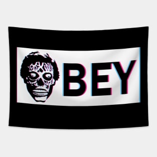 They Live! Obey, Consume, Buy, Sleep, No Thought and Watch TV. Tapestry