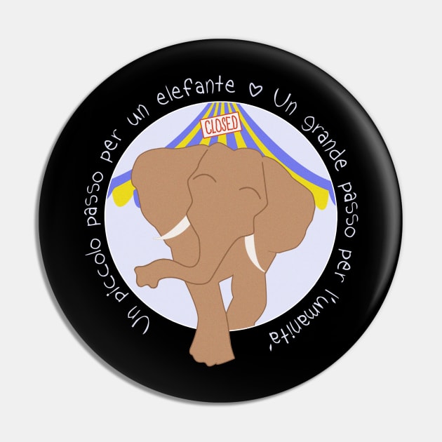 a small step for an elephant, a giant step for humanity Pin by teeco