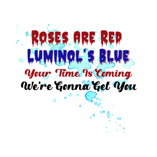 Luminol's Blue T-Shirt