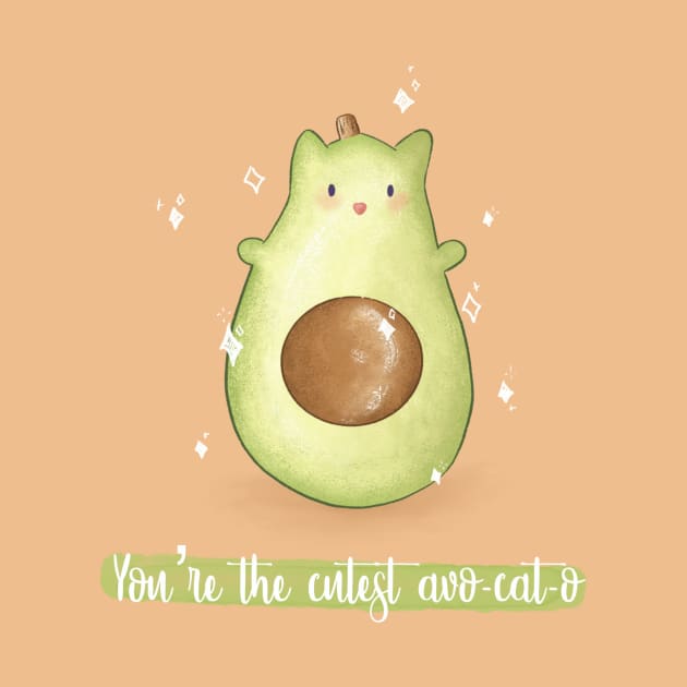 You're the cutest avo-cat-o avocado pun by Mydrawingsz