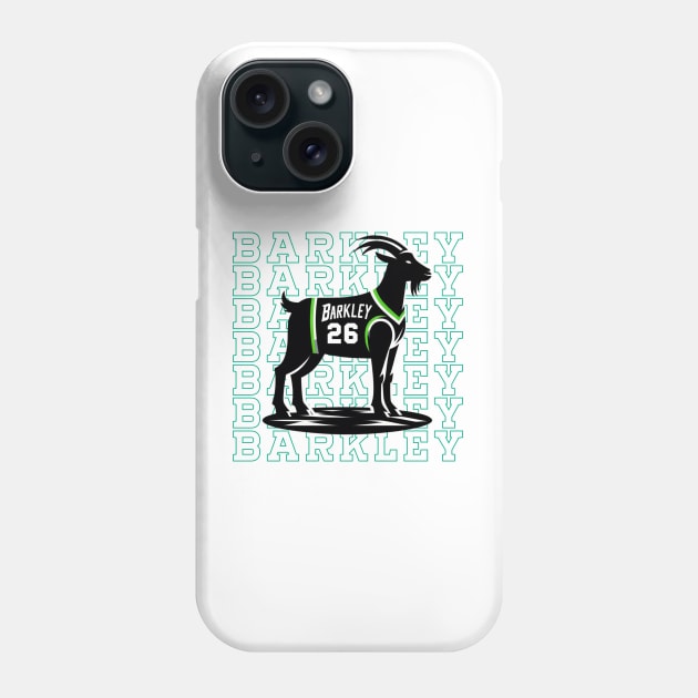 Saquon Barkley GOAT Phone Case by Lolane