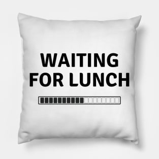 Waiting For Lunch Pillow