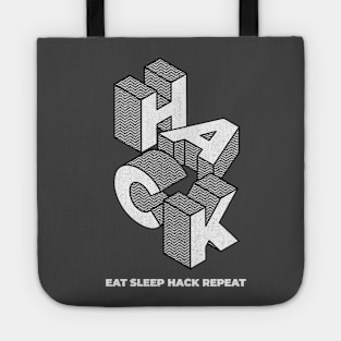 HACK | Eat Sleep Hack Repeat Tote