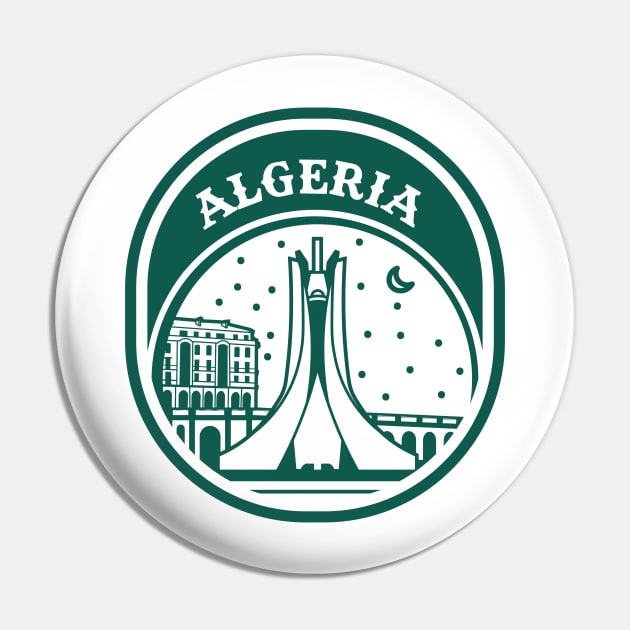 Algeria Pin by lounesartdessin