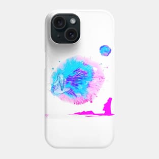 Fade to Plasma 1 Color Reverse Phone Case
