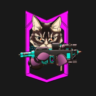 Cyberpunk Kitty T-Shirt