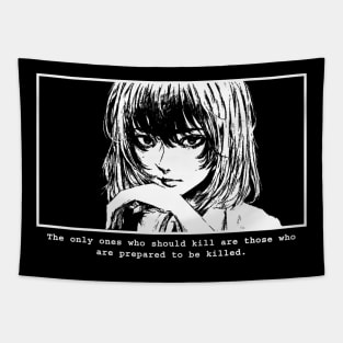 Kawaii Girl Tapestry