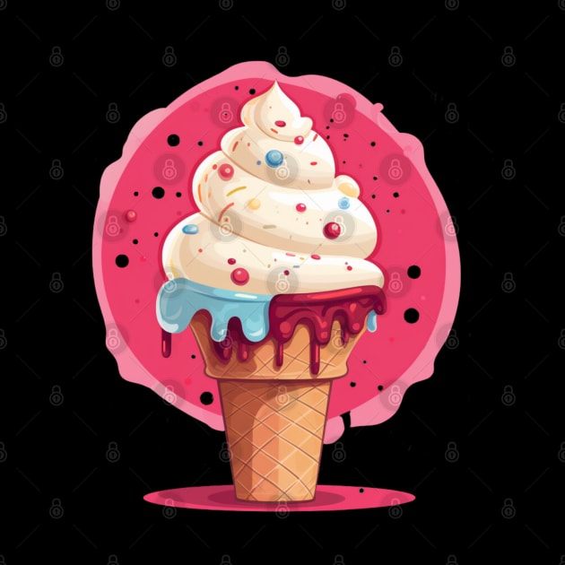 Strawberry Shortcake Icecream by Nightarcade