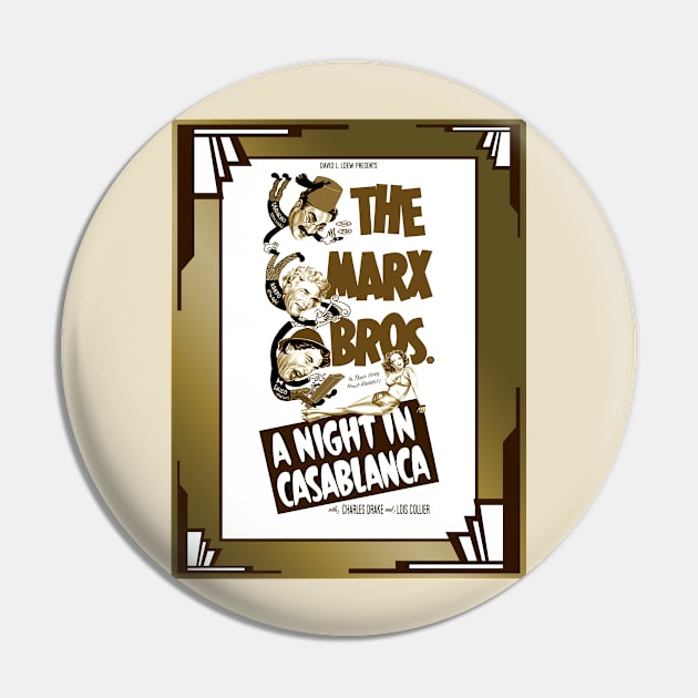 A Night In Casablanca Pin by Vandalay Industries